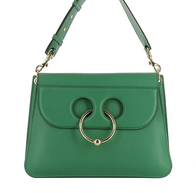 J.W. Anderson Green Leather Handbag