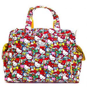 Best Designer Diaper Bag 2018 - Ju-Ju-Be Hello Kitty Collection Be Prepared Diaper Bag, Tick Tock